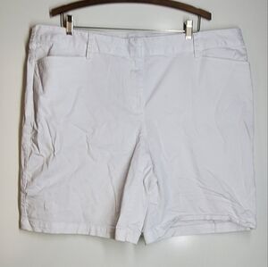 White Land's End Women's shorts Size 20W
